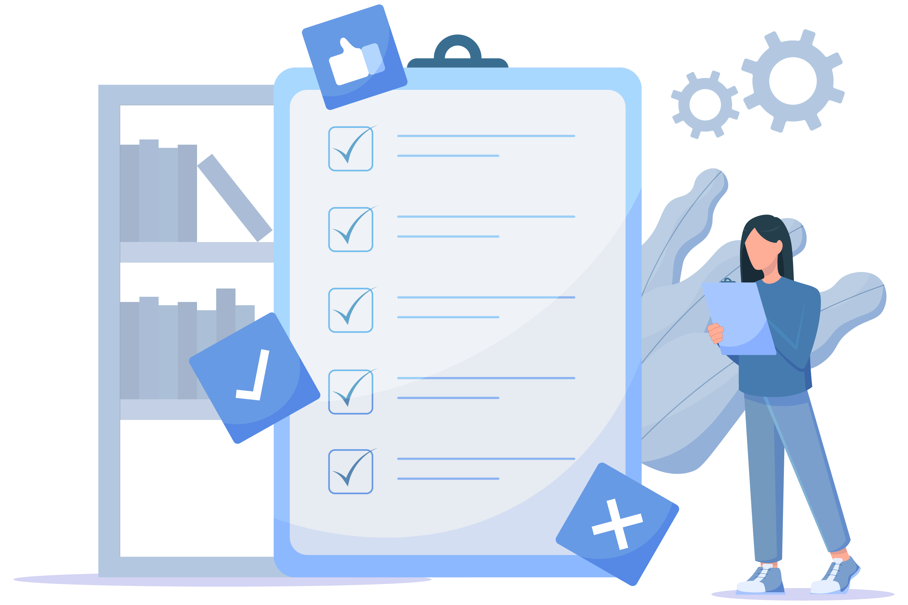 Quality Check Illustration